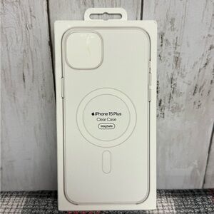 Apple iPhone 15 Plus Clear Case with MagSafe - NIB UNOPENED